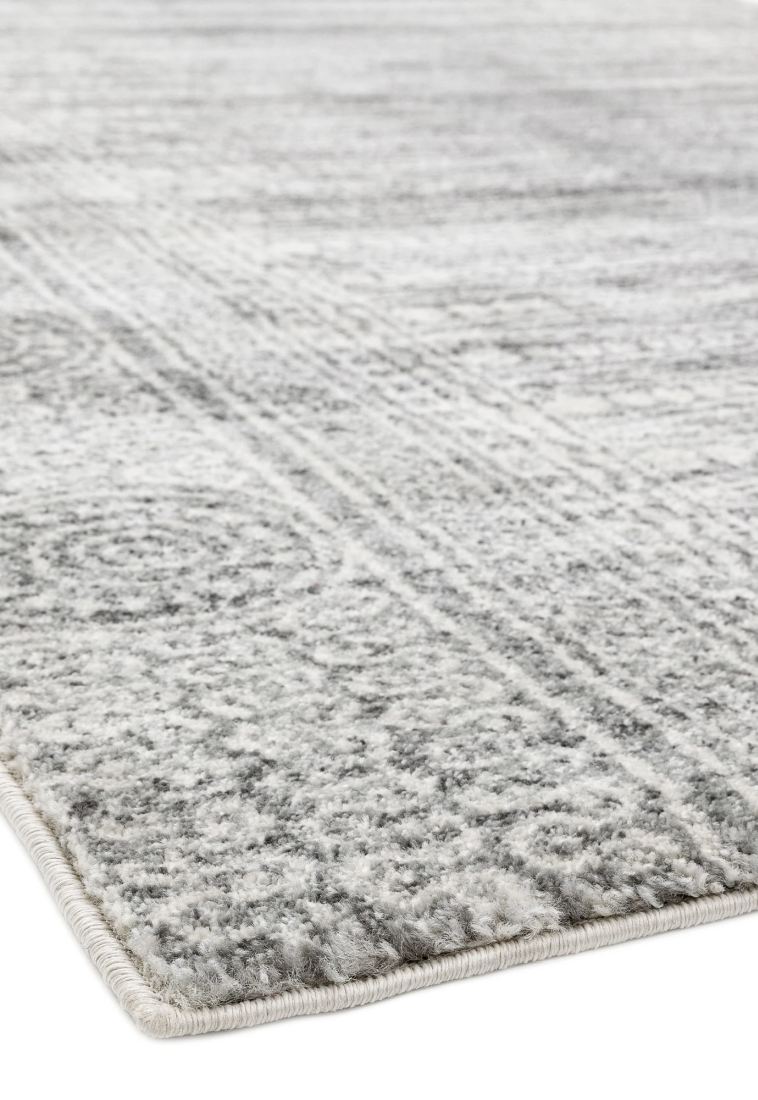 Nova Tribal Hardwearing Rug - Weave Grey NV07 Nova Tribal Hardwearing Rug - Weave Grey NV07