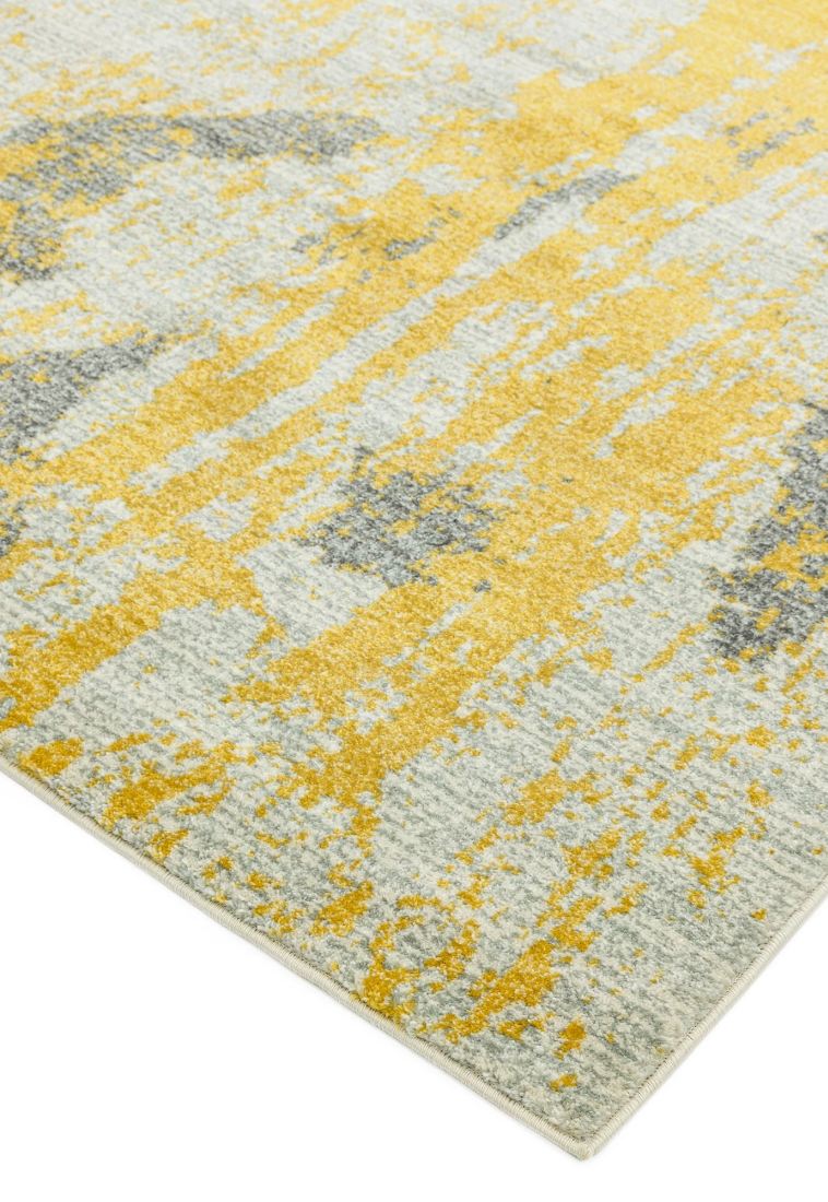 Nova Abstract Rug - Painterly Ochre NV18