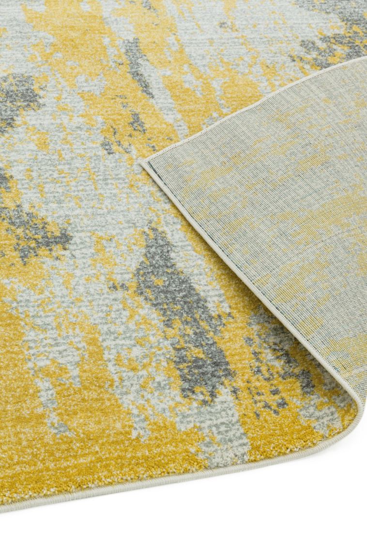 Nova Abstract Rug - Painterly Ochre NV18