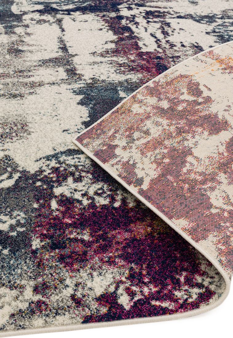 Nova Modern Rug - Abstract Navy NV23