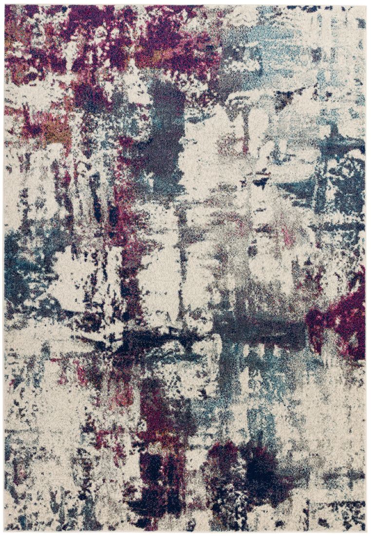 Nova Modern Rug - Abstract Navy NV23