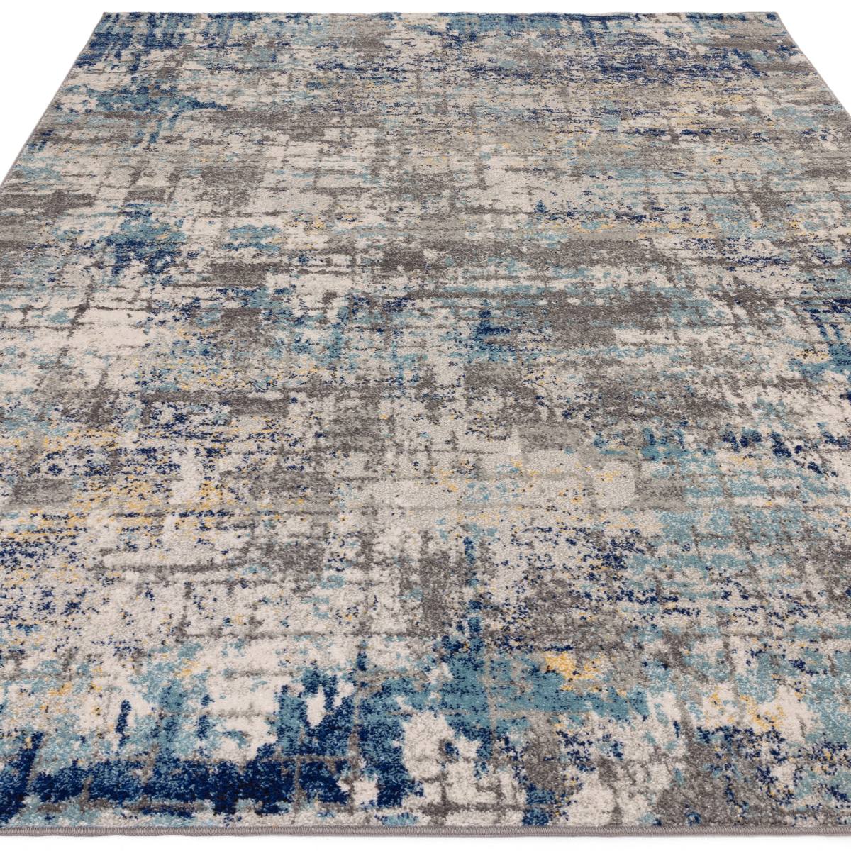 Nova Abstract Rug - Illusion Blue NV40