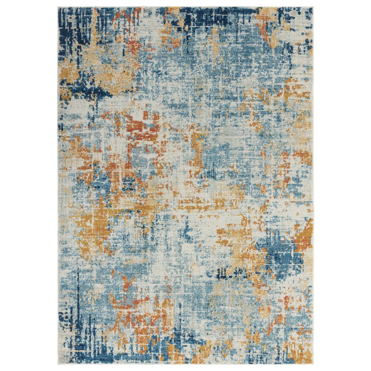 Nova Abstract Rug - Illusion Ochre NV39