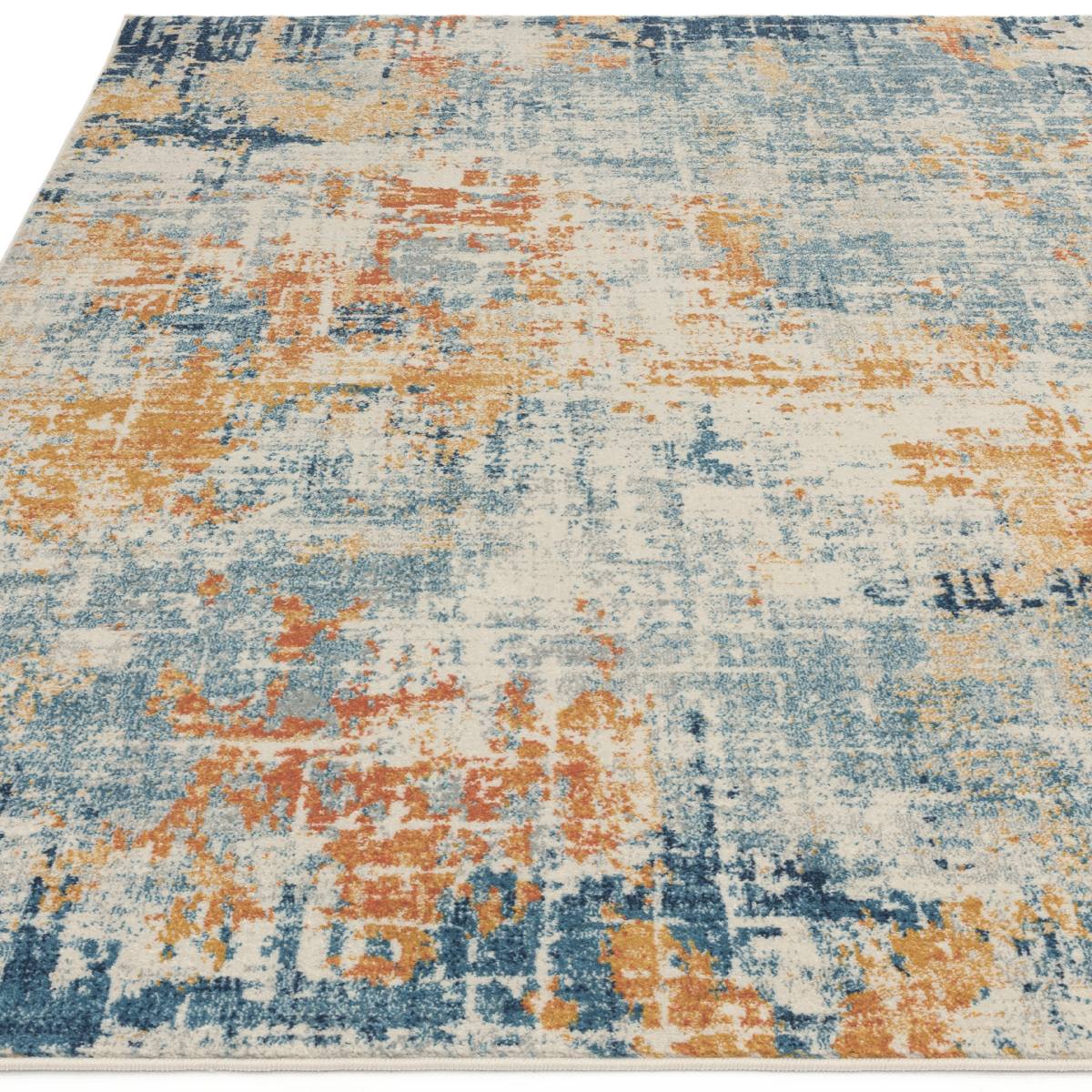 Nova Abstract Rug - Illusion Ochre NV39