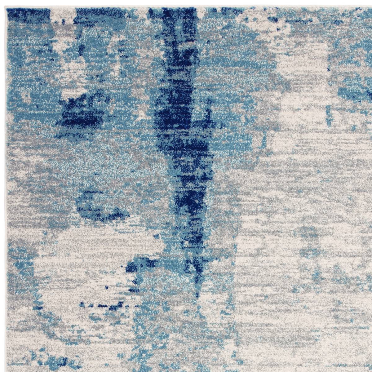 Nova Abstract Rug - Mirage Blue NV36