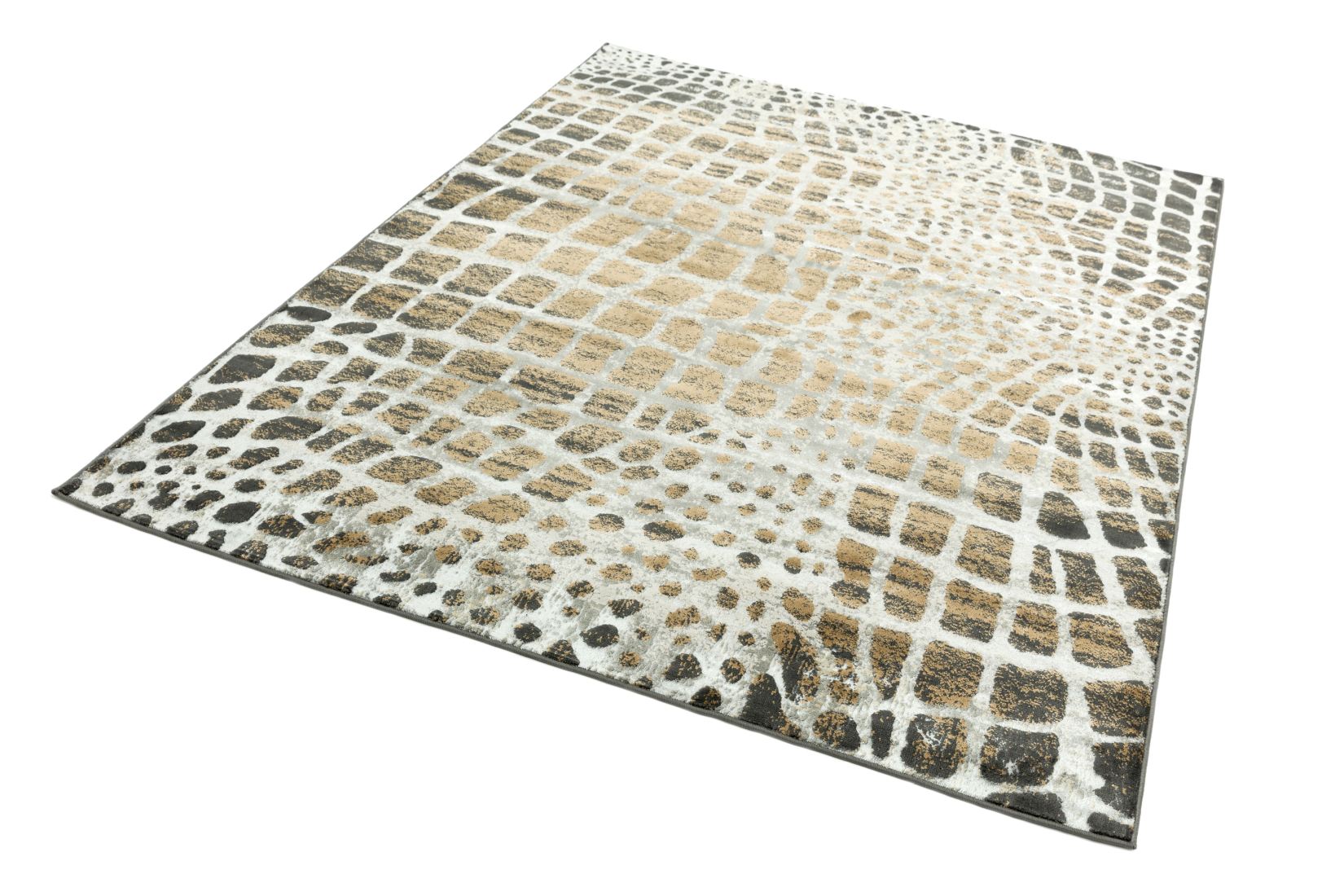 Quantum High Shine Animal Print Rug - Giraffe QU02