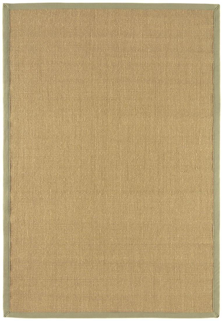 Sisal Anti Slip Hardwearing Rug - Linen/Sage