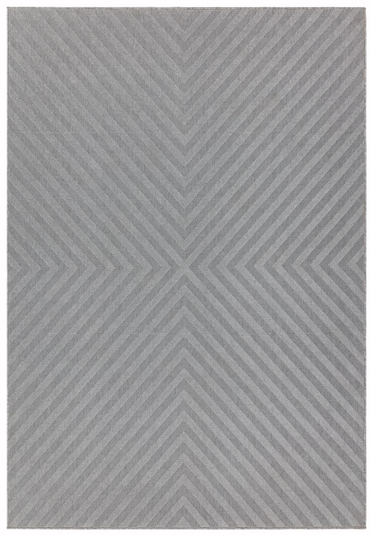 Antibes In/Outdoor Geometric Rug - Light Grey Arrow AN07 Antibes In/Outdoor Geometric Rug - Light Grey Arrow AN07