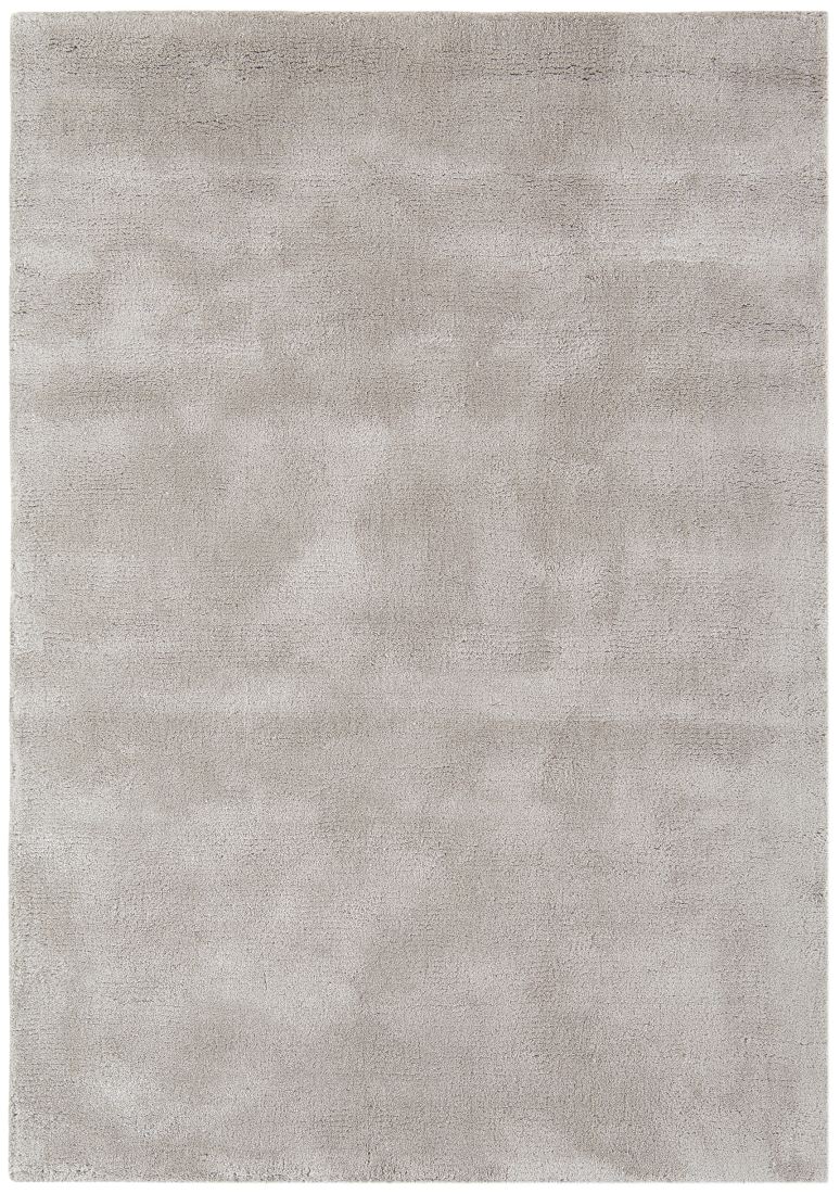 Aran Luxurious Wool & Viscose Rug - Feather Grey Aran Luxurious Wool & Viscose Rug - Feather Grey