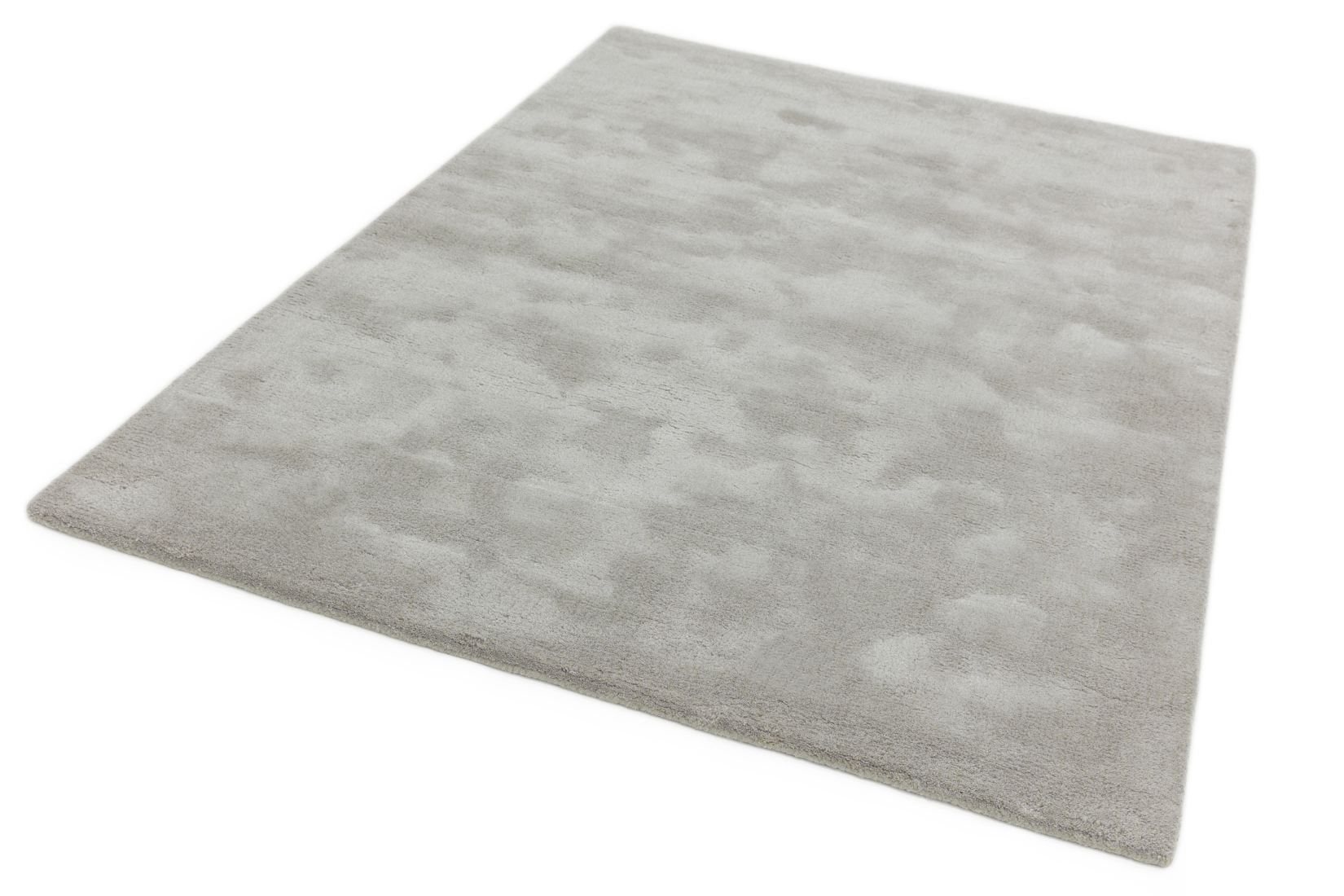 Aran Luxurious Wool & Viscose Rug - Feather Grey Aran Luxurious Wool & Viscose Rug - Feather Grey