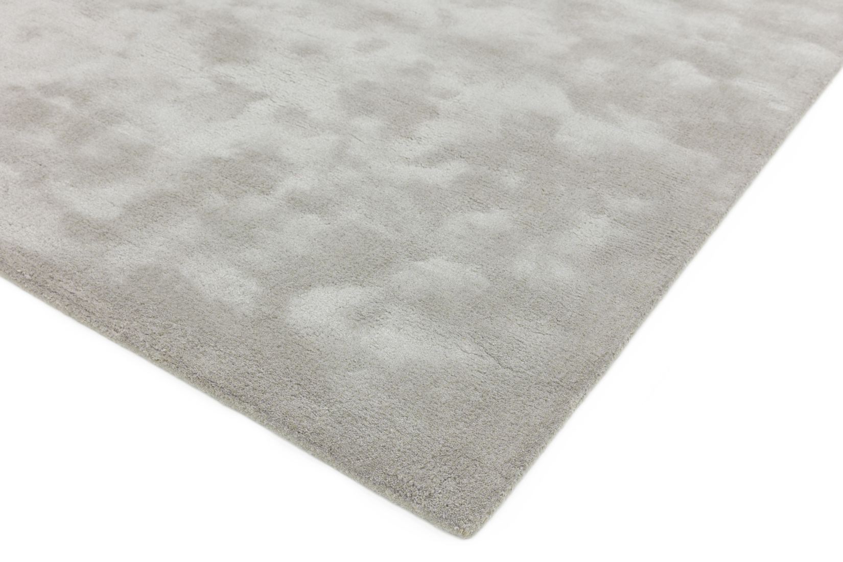 Aran Luxurious Wool & Viscose Rug - Feather Grey Aran Luxurious Wool & Viscose Rug - Feather Grey