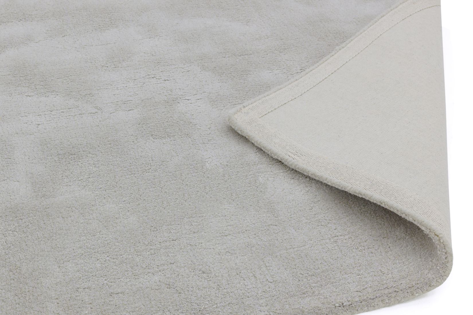 Aran Luxurious Wool & Viscose Rug - Feather Grey Aran Luxurious Wool & Viscose Rug - Feather Grey