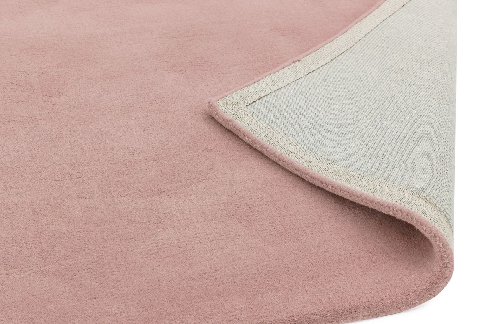 Aran Luxurious Wool & Viscose Rug - Rose Pink Aran Luxurious Wool & Viscose Rug - Rose Pink