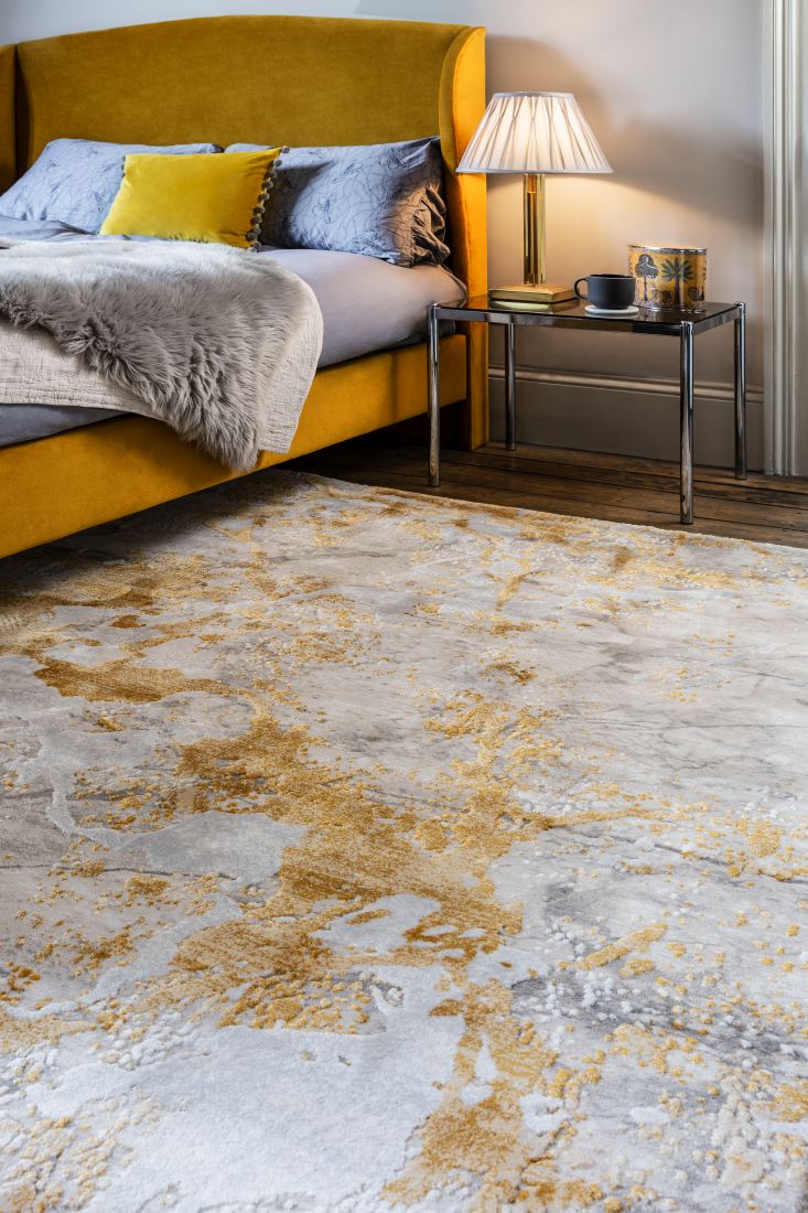 Astral Super Soft Acrylic Rug - Ochre AS09 Astral Super Soft Acrylic Rug - Ochre AS09