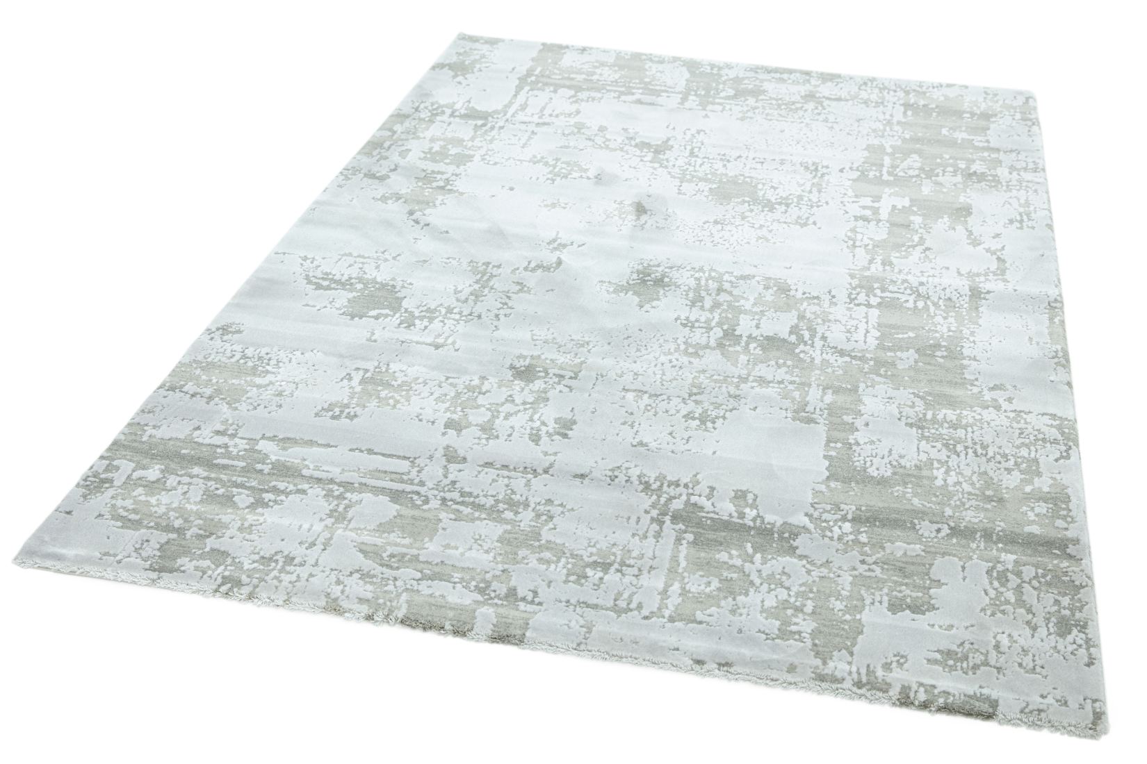 Astral Super Soft Acrylic Rug - Silver AS13