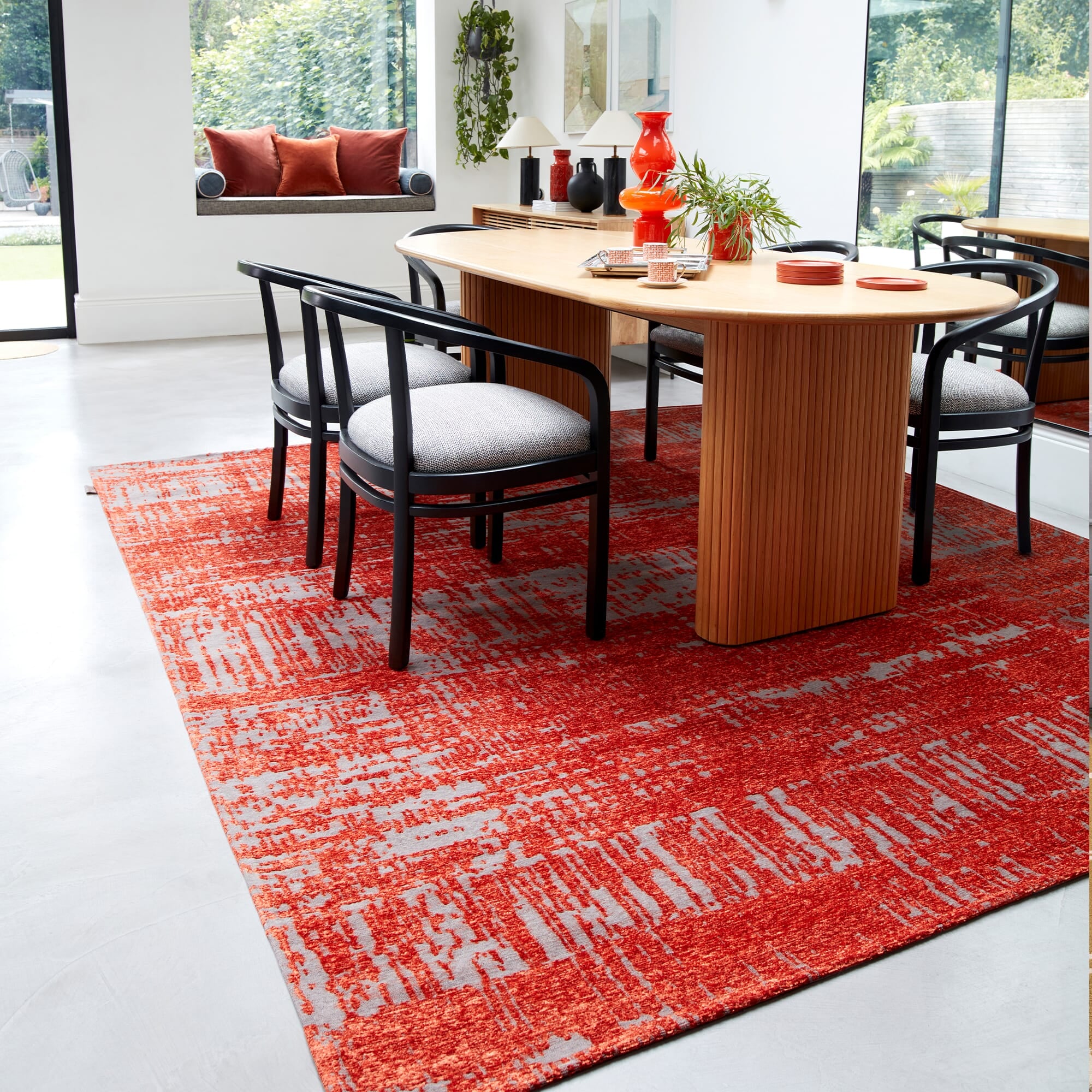 Beau Modern Rug - Marmalade