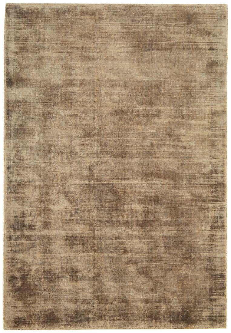 Blade Luxurious Dense Viscose Rug - Mocha