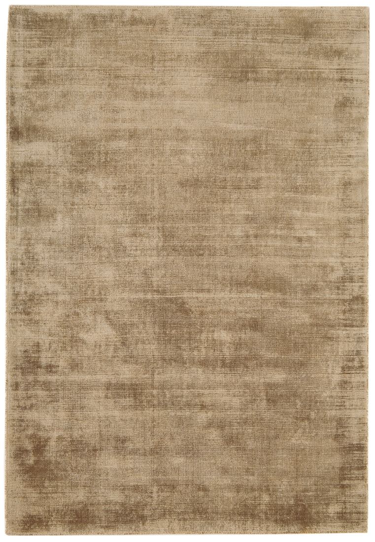 Blade Luxurious Dense Viscose Rug - Soft Gold