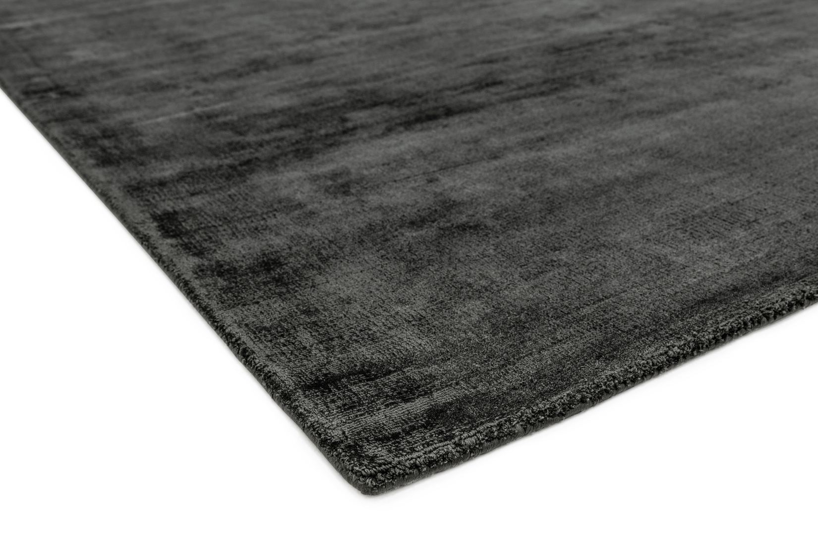 Blade Luxurious Dense Viscose Rug - Charcoal Blade Luxurious Dense Viscose Rug - Charcoal