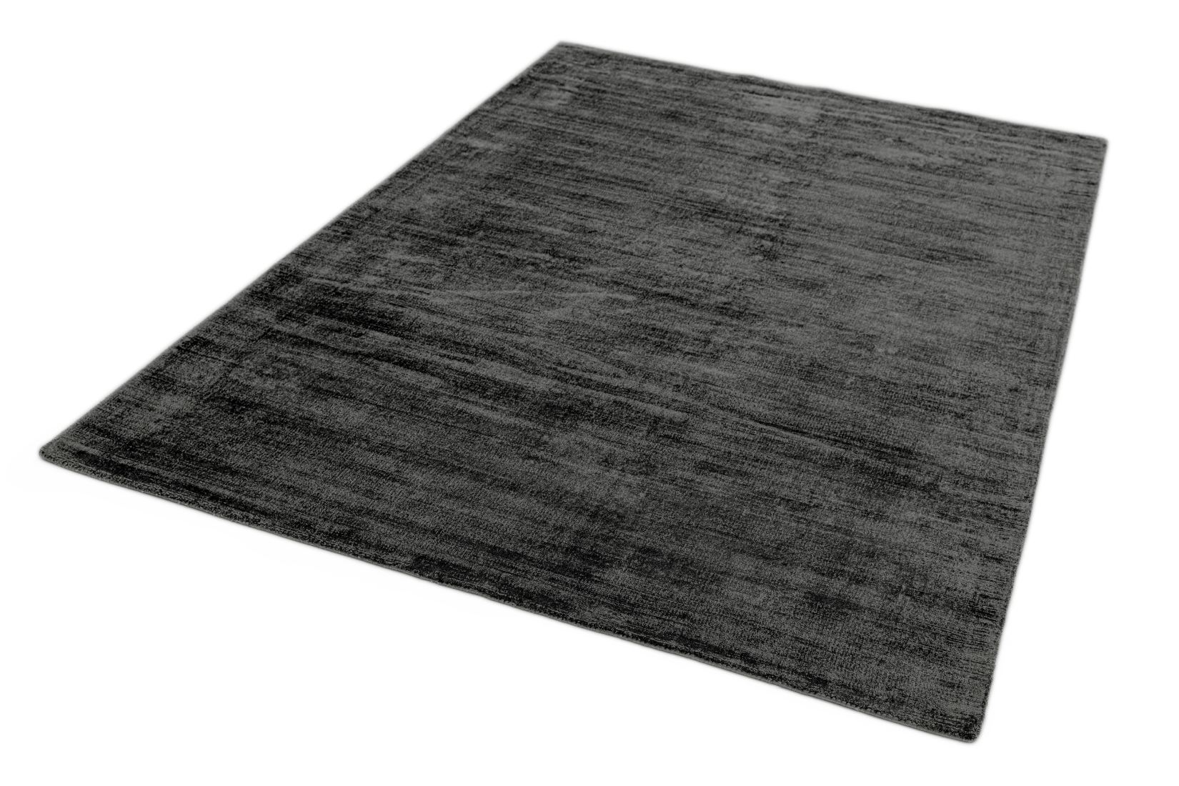 Blade Luxurious Dense Viscose Rug - Charcoal