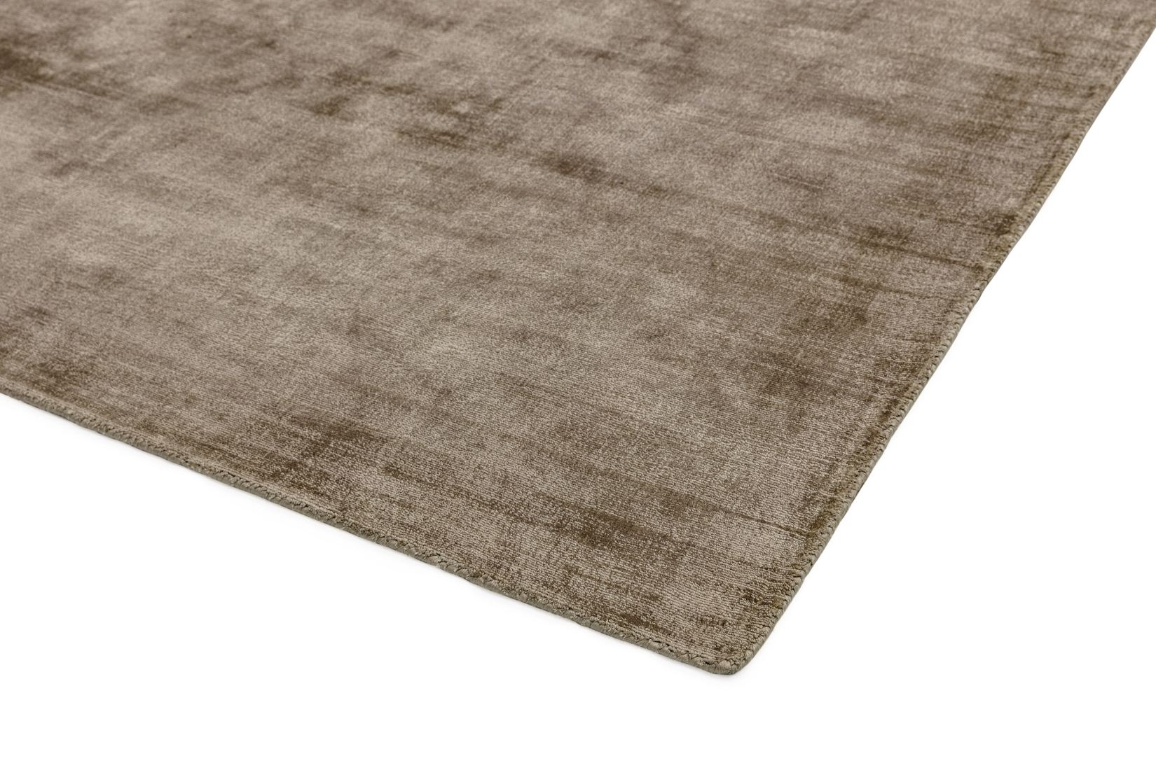 Blade Luxurious Dense Viscose Rug - Mocha