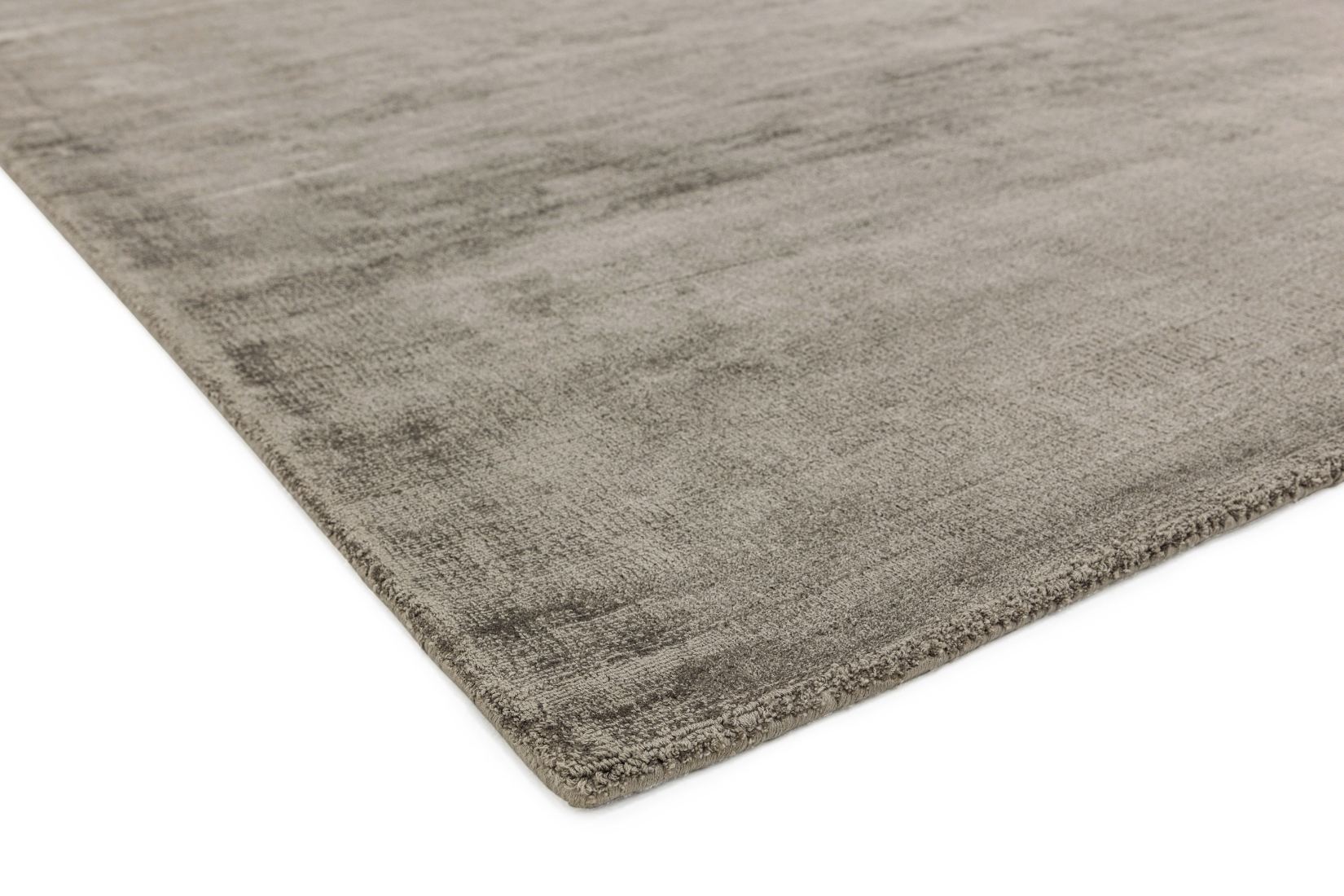 Blade Luxurious Dense Viscose Rug - Moleskin