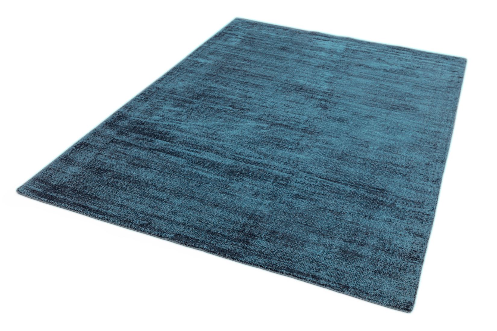 Blade Luxurious Dense Viscose Rug - Teal