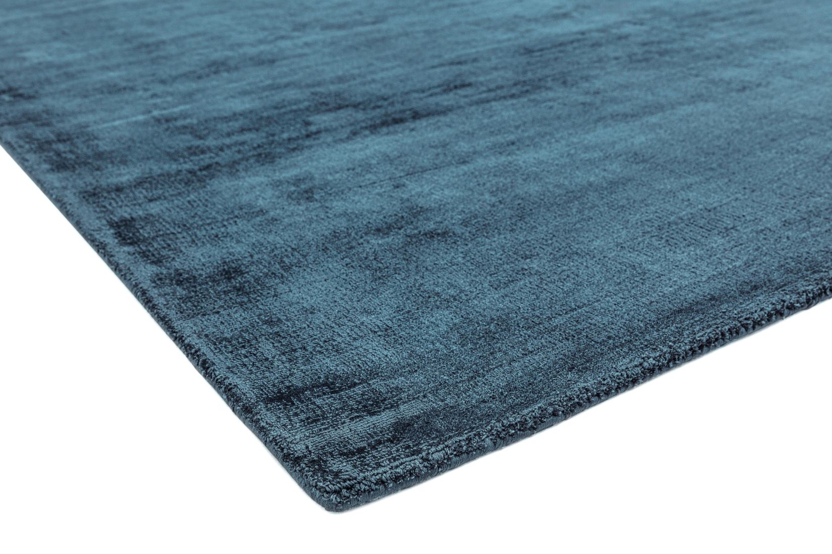 Blade Luxurious Dense Viscose Rug - Teal