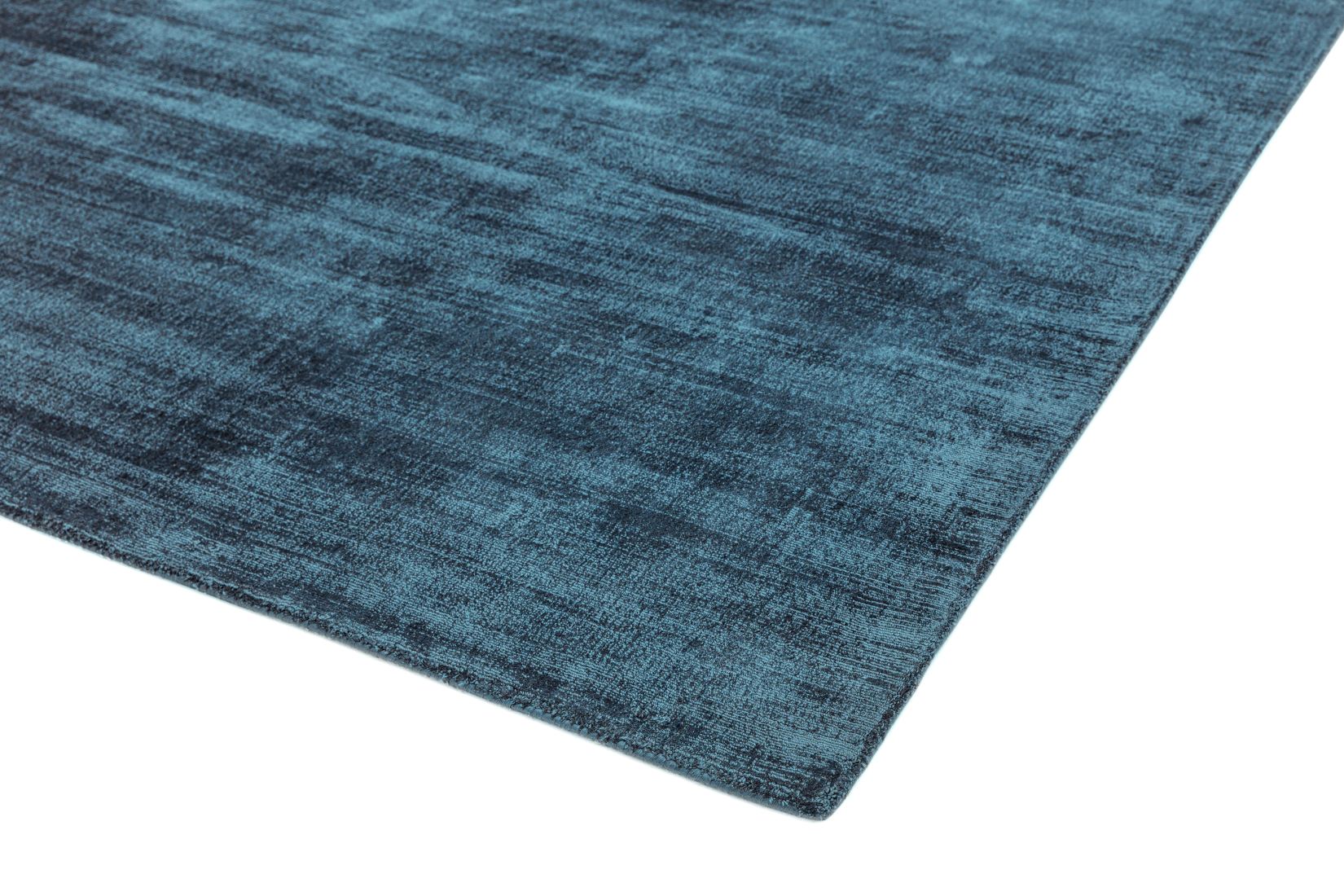 Blade Luxurious Dense Viscose Rug - Teal