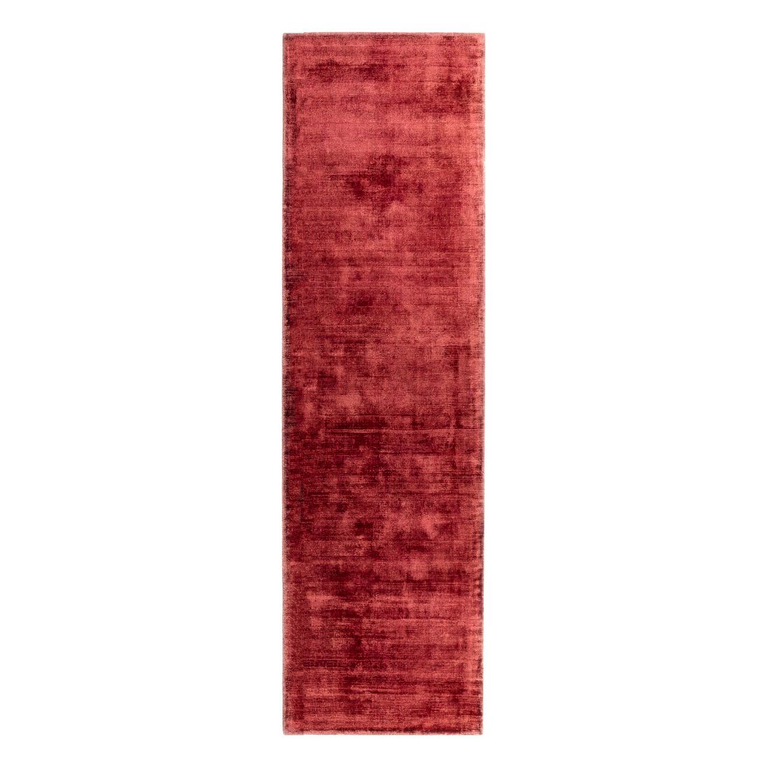 Blade Luxurious Dense Viscose Runner - Berry