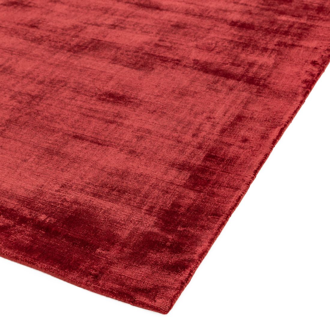 Blade Luxurious Dense Viscose Runner - Berry