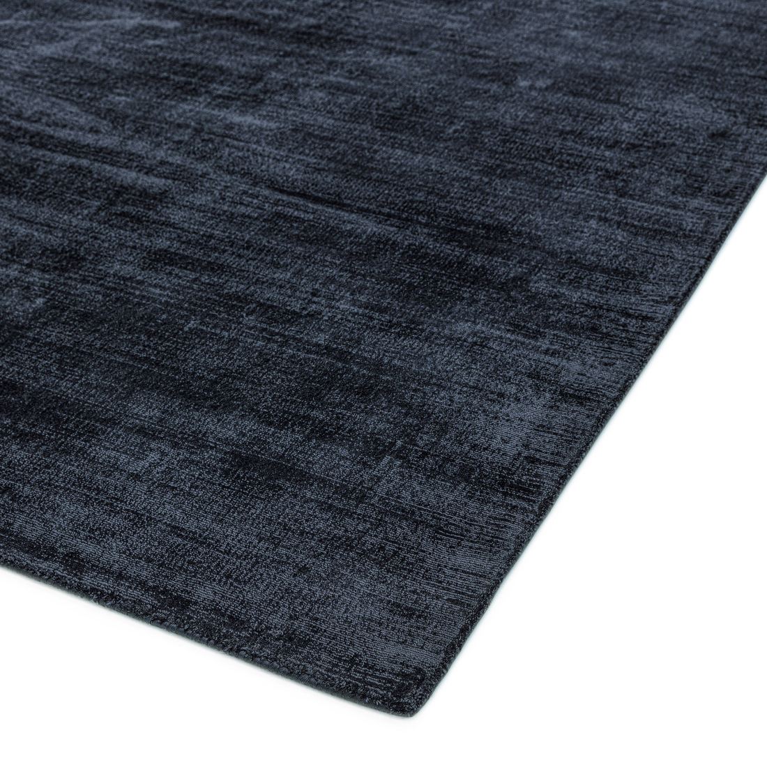 Blade Luxurious Dense Viscose Runner - Navy