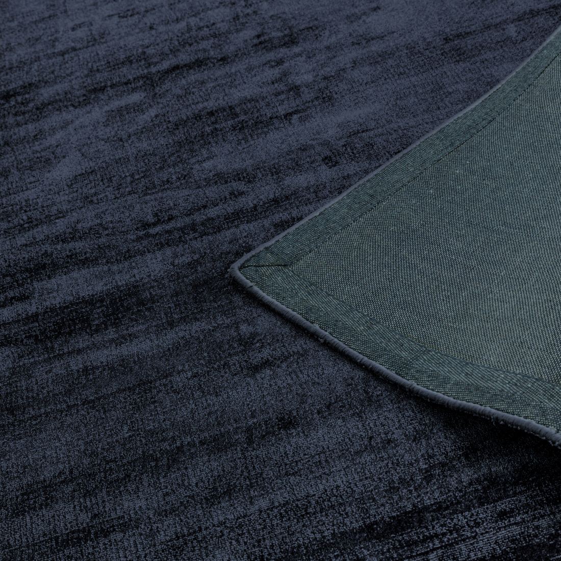 Blade Luxurious Dense Viscose Runner - Navy Blade Luxurious Dense Viscose Runner - Navy
