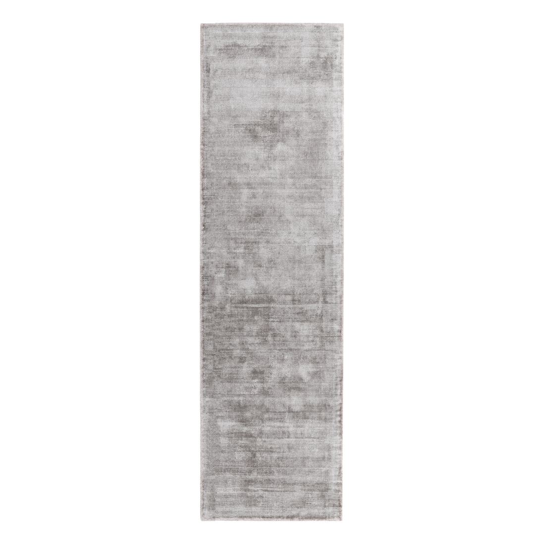 Blade Luxurious Dense Viscose Runner - Silver