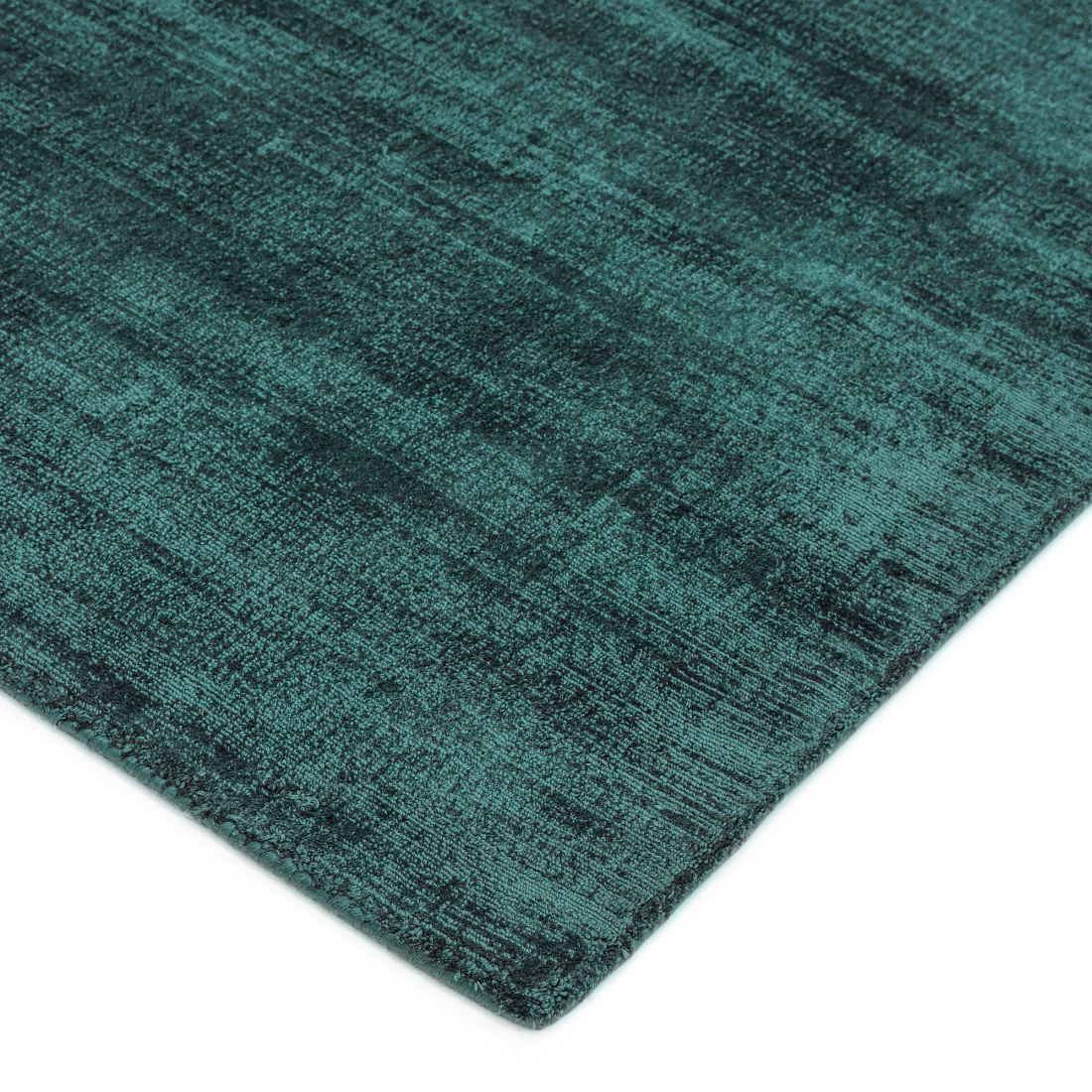 Blade Luxurious Dense Viscose Runner - Teal