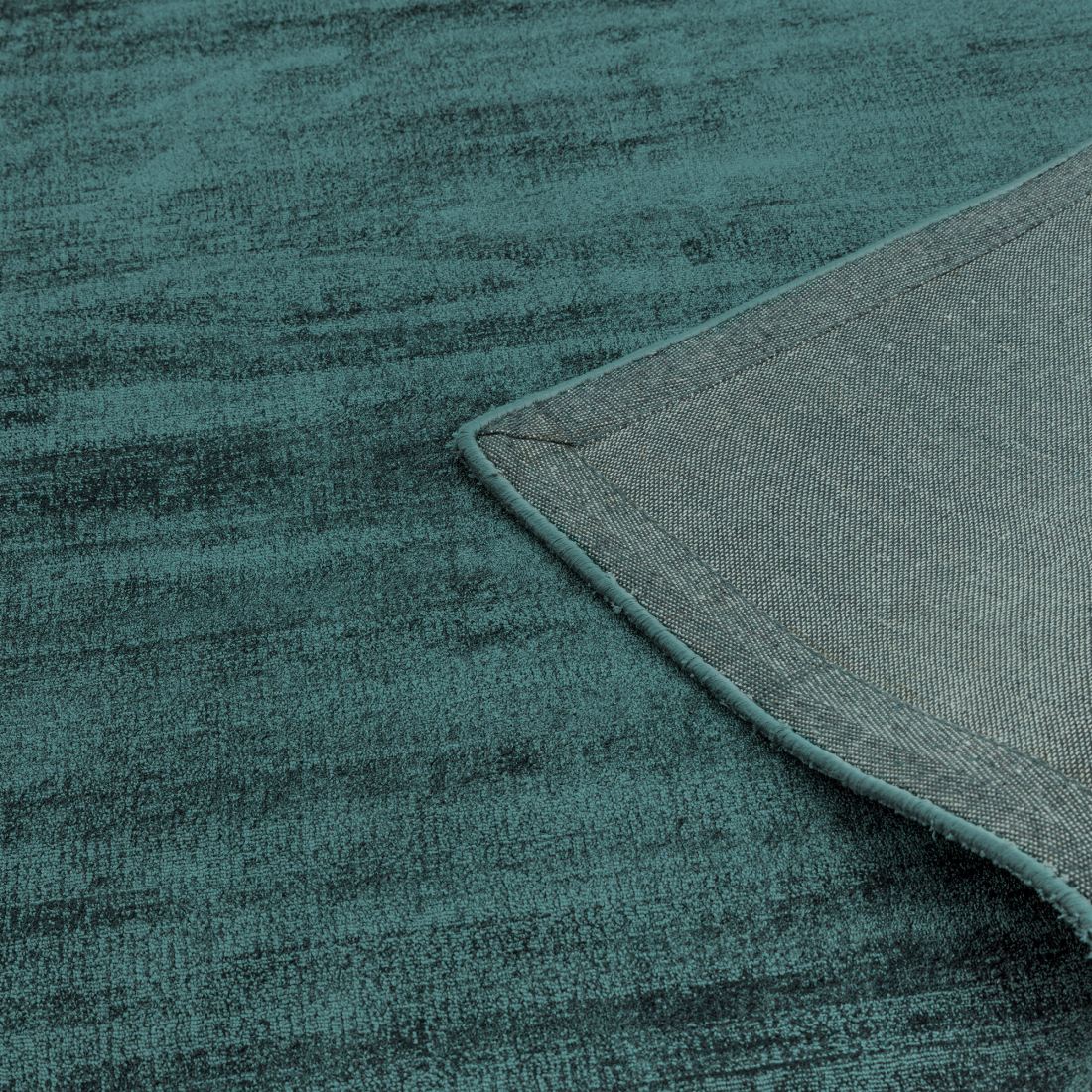 Blade Luxurious Dense Viscose Runner - Teal