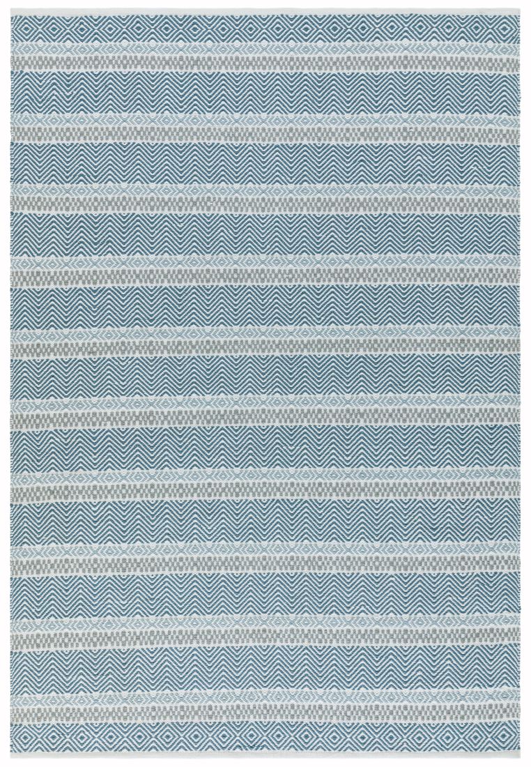 Boardwalk Striped Rug - Blue Multi 