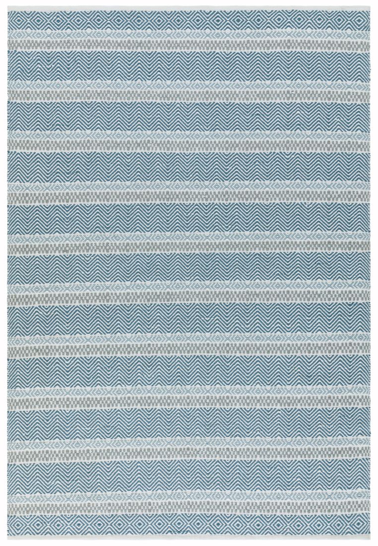 Boardwalk Striped Rug - Blue Multi Boardwalk Striped Rug - Blue Multi