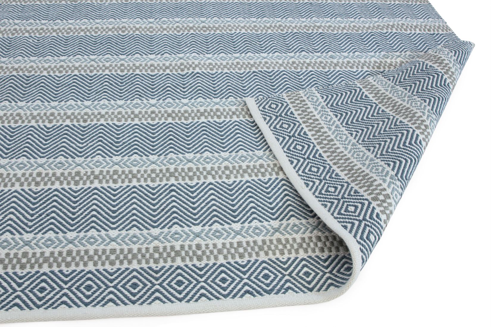 Boardwalk Striped Rug - Blue Multi Boardwalk Striped Rug - Blue Multi