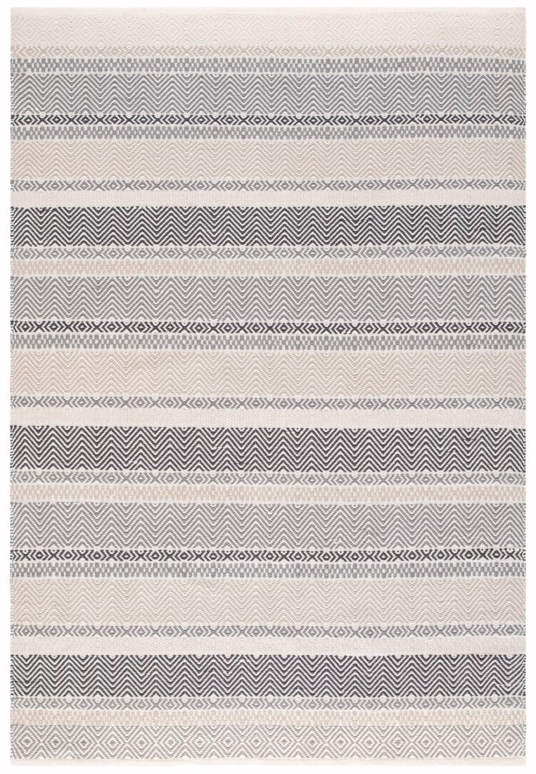 Boardwalk Striped Rug - Grey Multi 