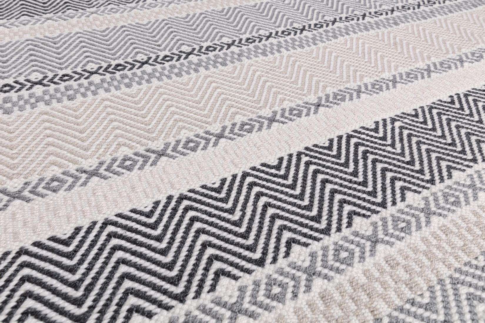 Boardwalk Striped Rug - Grey Multi 