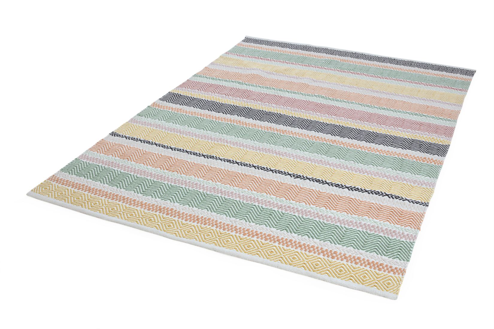 Boardwalk Striped Rug - Pastel Multi 