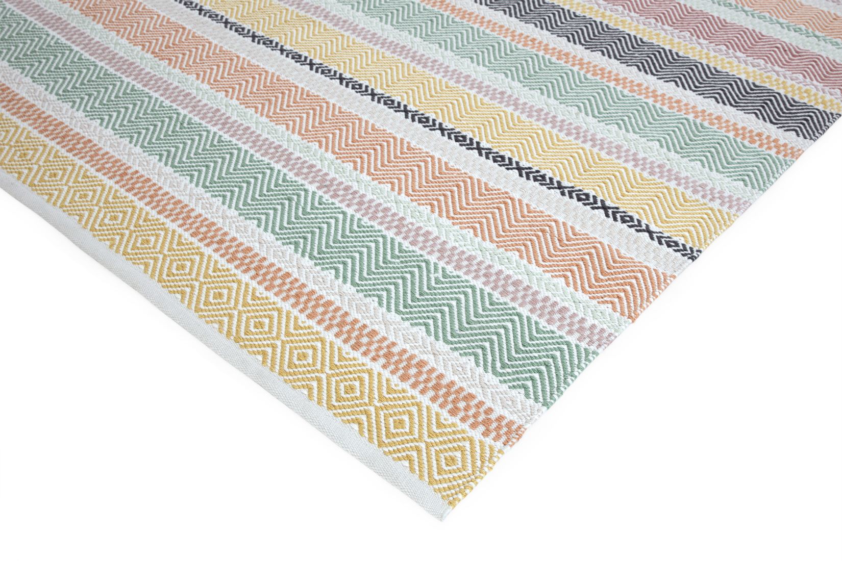 Boardwalk Striped Rug - Pastel Multi 