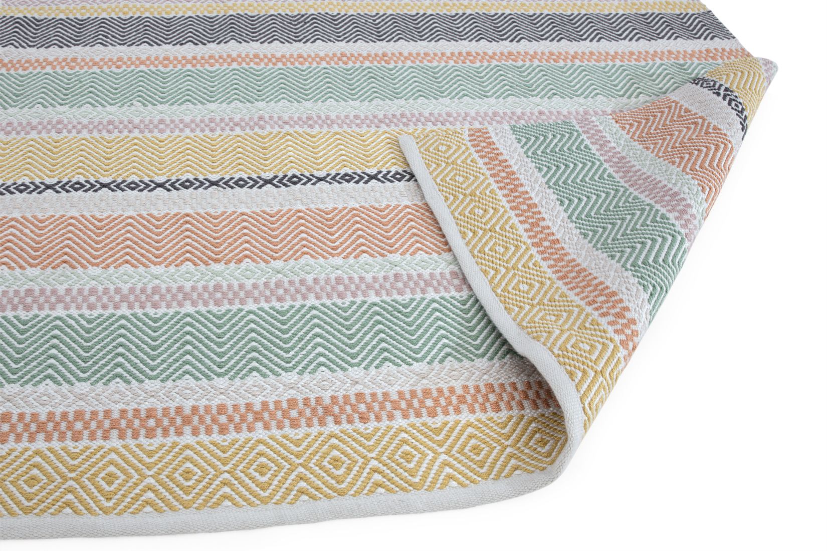 Boardwalk Striped Rug - Pastel Multi 