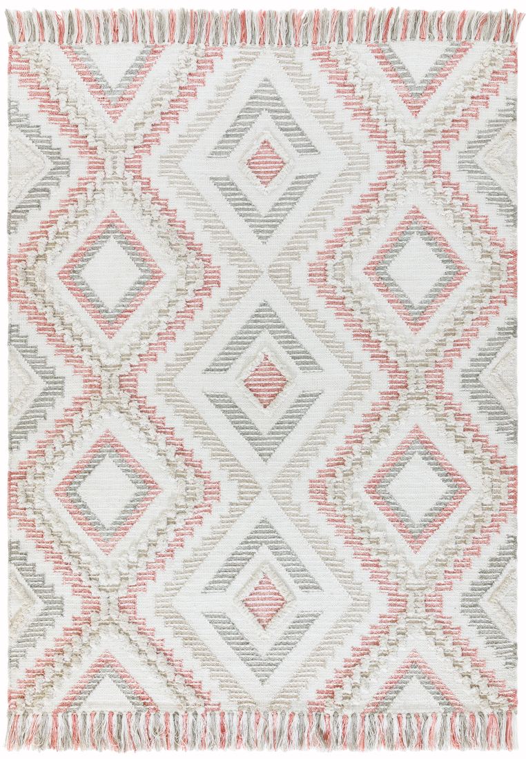 Carlton Geometric Rug - Pink Carlton Geometric Rug - Pink