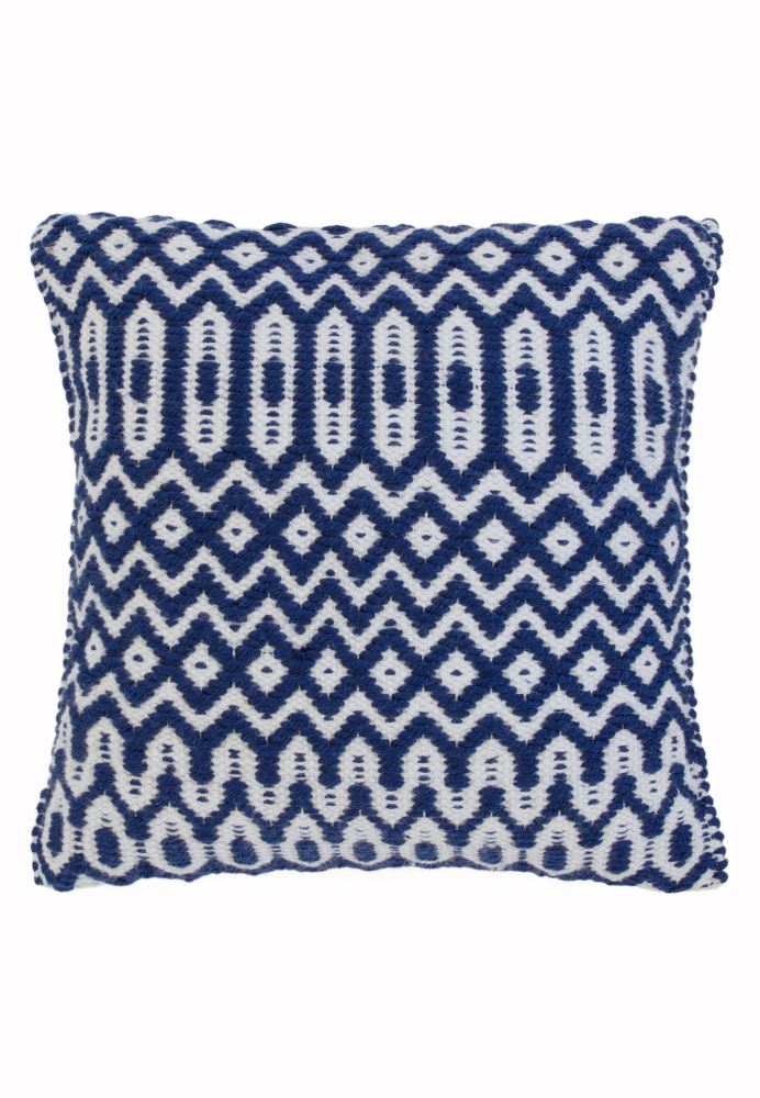Halsey Geometric Flatweave Runner - Blue Halsey Geometric Flatweave Runner - Blue