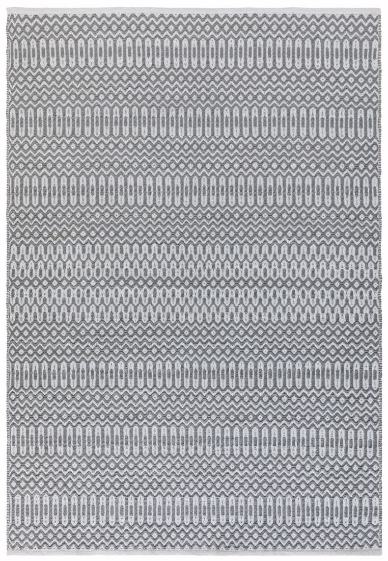 Halsey Geometric Flatweave Rug - Grey Halsey Geometric Flatweave Rug - Grey