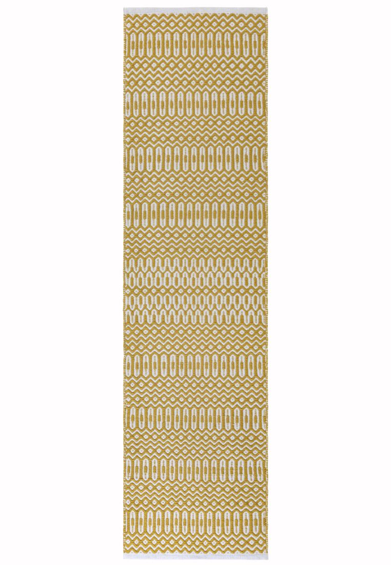 Halsey Geometric Flatweave Rug - Mustard Halsey Geometric Flatweave Rug - Mustard