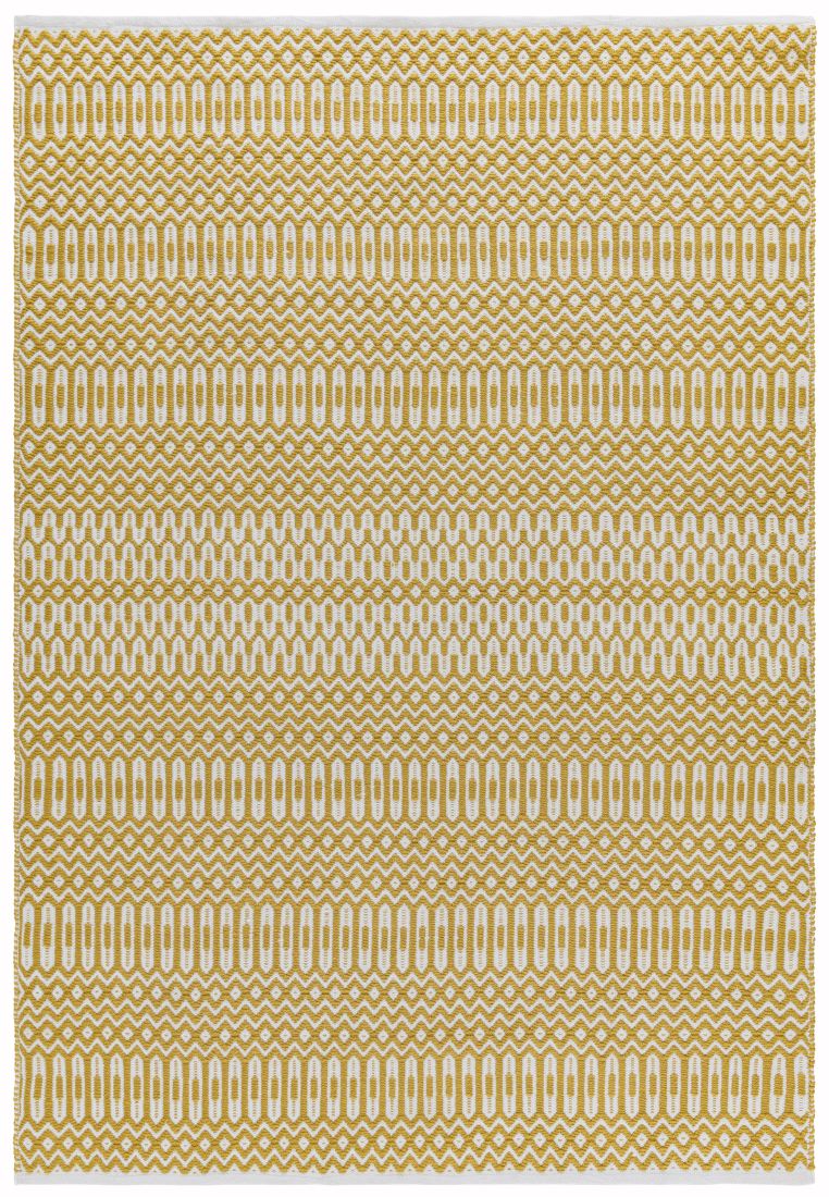 Halsey Geometric Flatweave Rug - Mustard Halsey Geometric Flatweave Rug - Mustard