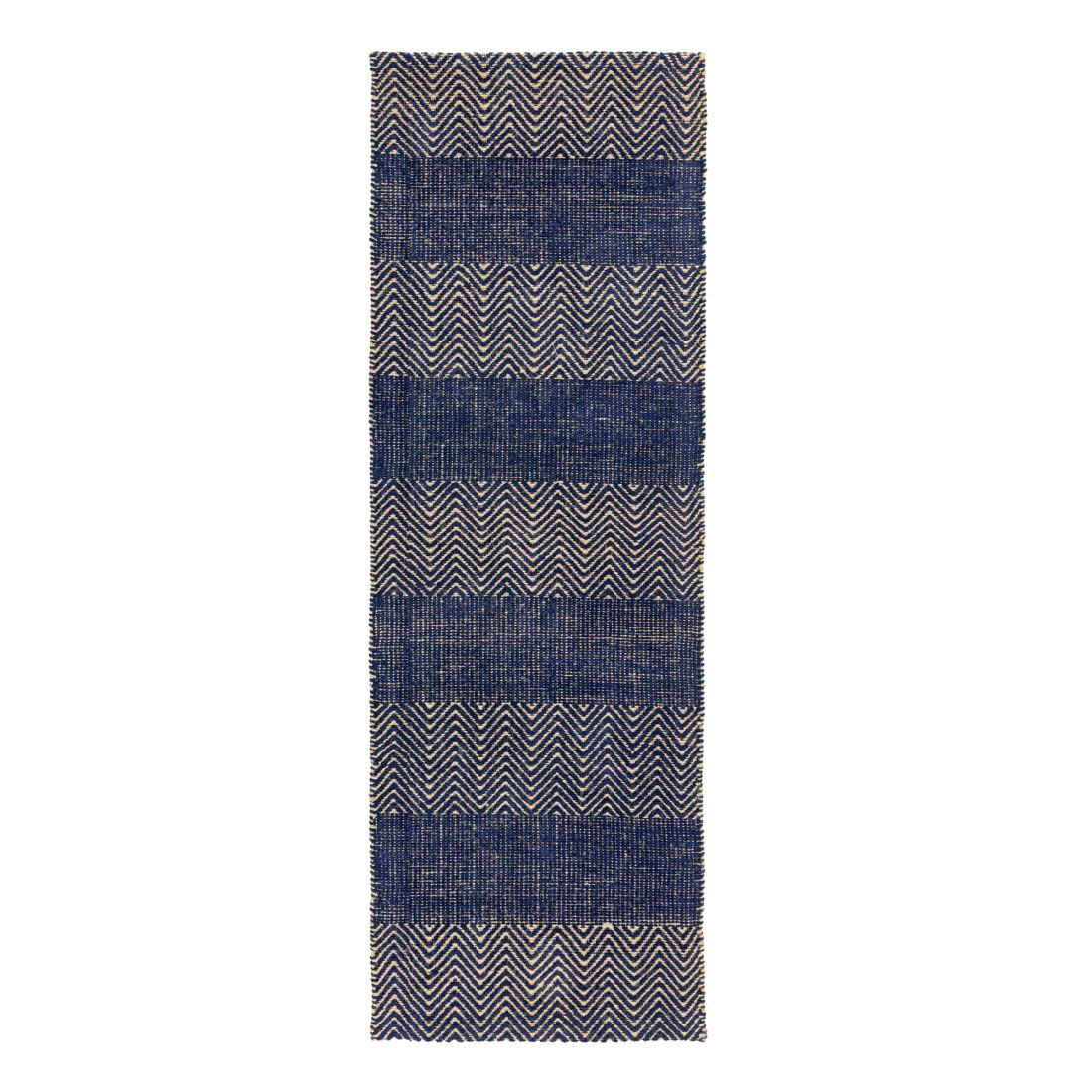 Ives Jute Flatweave Runner - Navy Blue Ives Jute Flatweave Runner - Navy Blue